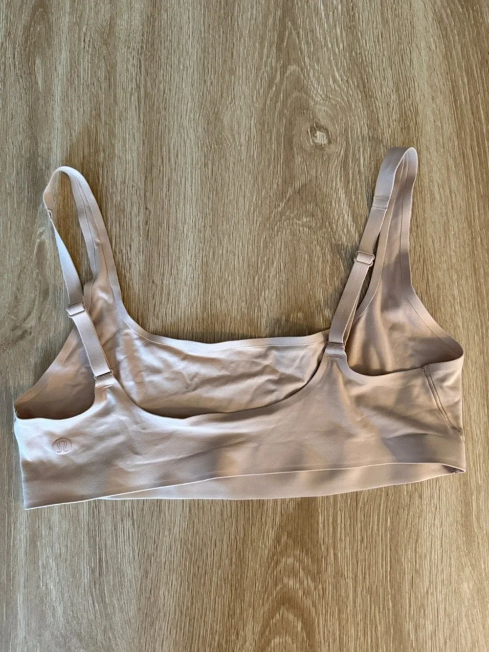 lululemon athletica Blush Nude Asymmetric Scoop Bralette